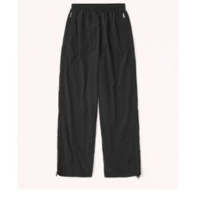 A&F Women’s Crinkle Nylon Track Pants